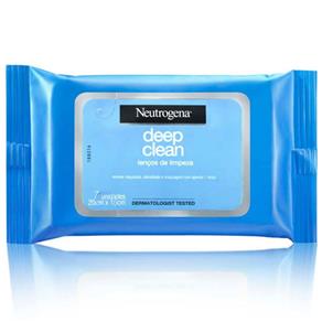 Neutrogena Deep Clean Demaquilante C/ 7 Lenços de Limpeza Facial
