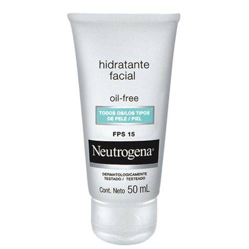Neutrogena Hidratante Facial Oil Free Fps 15