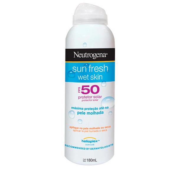 Neutrogena Protetor Solar Sun Fresh Wet Skin FPS 50 - 180ml - Neutrogena