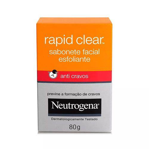 Tudo sobre 'Neutrogena Rapid Clear Sabonete Facial 80g'
