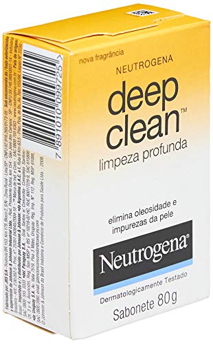 Neutrogena, Sabonete Facial Deep Clean, 80g