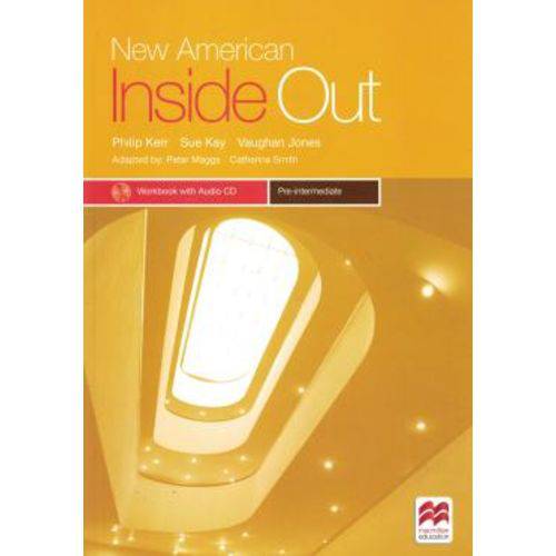 Tudo sobre 'New American Inside Out Pre-intermediate Wb With Cd - 2nd Ed'