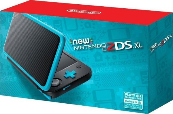 New Nintendo 2Ds XL Azul e Preto