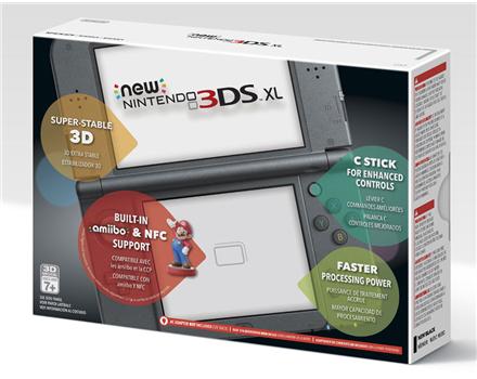 New Nintendo 3Ds XL Preto + Carregador Original Nintendo