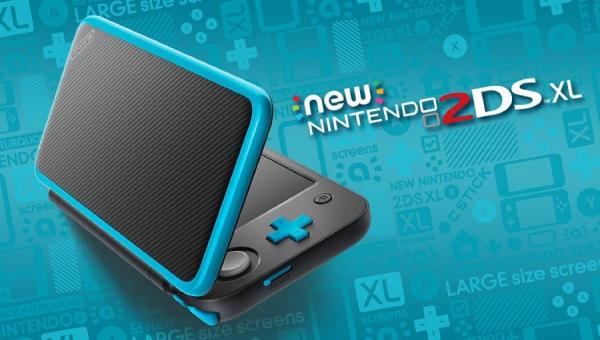 New Nintendo 2ds Xl - Preto e Azul