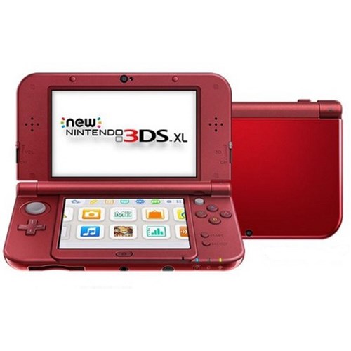 New Nintendo 3ds Xl Vermelho Usado