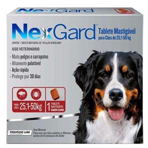 Nexgard 1 Comp 6,00Gr - Gg (25,1 a 50 Kg)