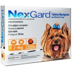 NexGard 11,3mg - Cães de 2 a 4,5kg cx com 3 tabletes