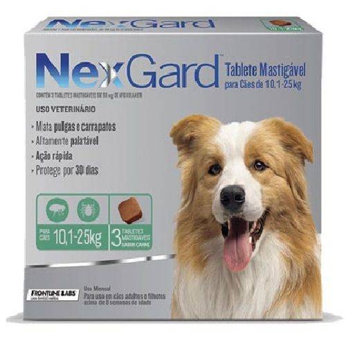 NexGard 68 Mg - Cães de 10,1 a 25 Kg