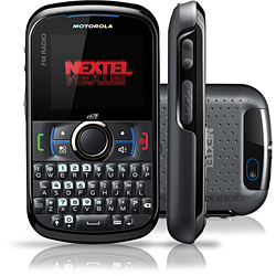 Nextel Motorola I475, Preto, Câmera VGA e Memória Interna 8MB