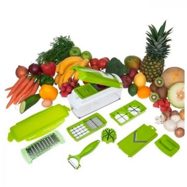 Tudo sobre 'Nicer Dicer Plus Cortador Fatiador Processador de Legumes Frutas Verduras - Compre na Net'