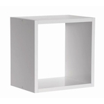 Nicho 30x30x15 Cm-100%mdf 15mm Branco-decorativo Quarto Bebe