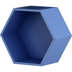 Nicho Decorativo Hexagonal Leblon Azul - Orb