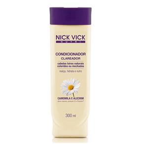 Nick & Vick Nutri-Hair Condicionador - Clareador 300ml
