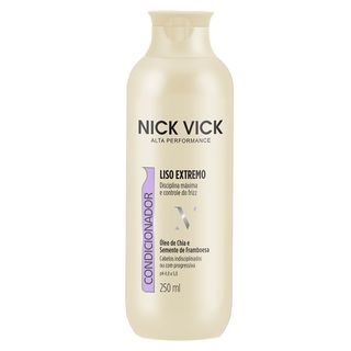 Tudo sobre 'Nick & Vick Pro-Hair Liso Extremo - Condicionador 250ml'