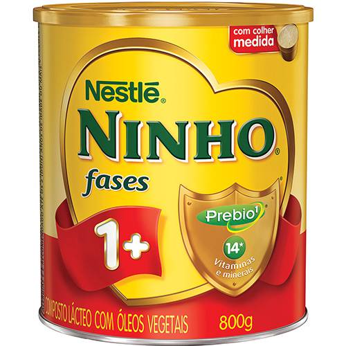 Ninho Fases 1+ 800g - Nestlé