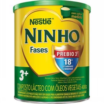 Ninho Fases 3+ Nestle 400g