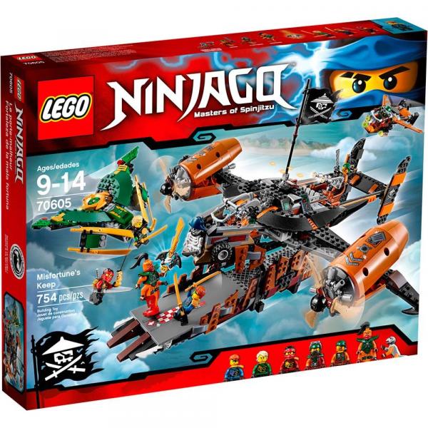 Ninjago Lego Fortaleza do Infortúnio 70605