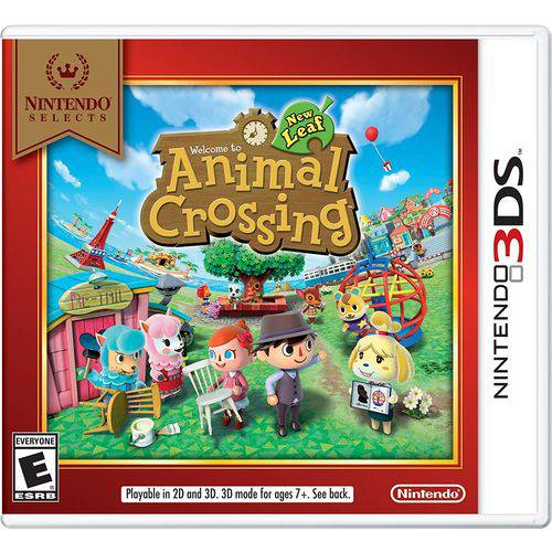 Tudo sobre 'Nintendo Selects: Animal Crossing New Leaf - 3ds'