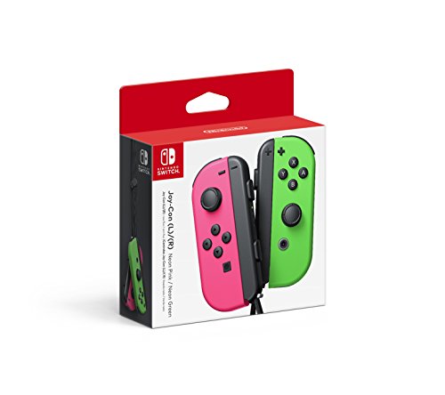 Nintendo Switch Joy-Con (L) e (R) - Verde e Rosa