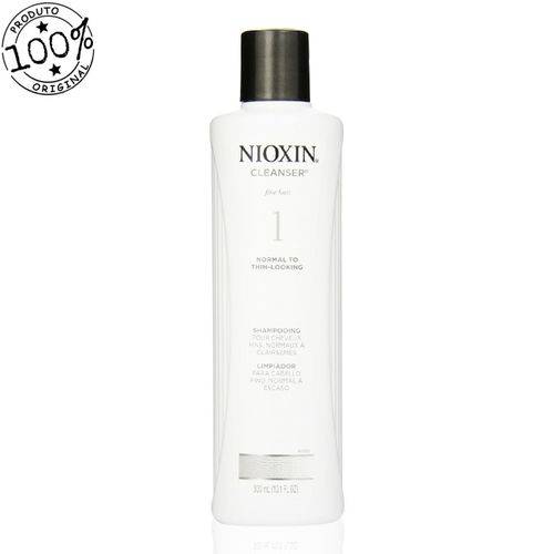 Tudo sobre 'Nioxin Cleanser Shampoo 1 - 300ml'