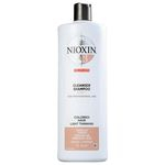 Nioxin System 3 Cleanser Shampoo 1000Ml