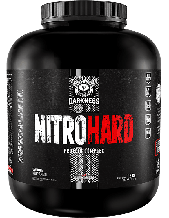 Nitro Hard Darkness 1,8Kg - Integralmédica (MORANGO, 900G)
