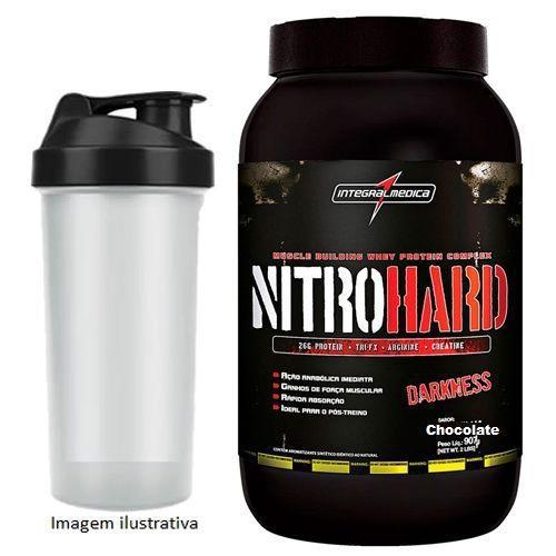Nitro Hard Darkness - Chocolate 907g + Coqueteleira - Integralmédica - Integral Médica