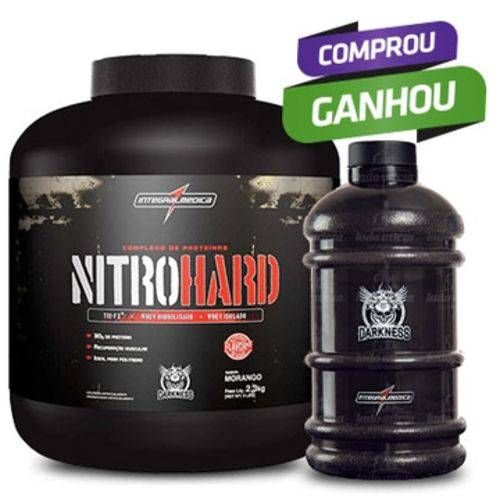 Tudo sobre 'Nitro Hard Darkness 2,3kg - Chocolate + Galão Darkness 2,1L'