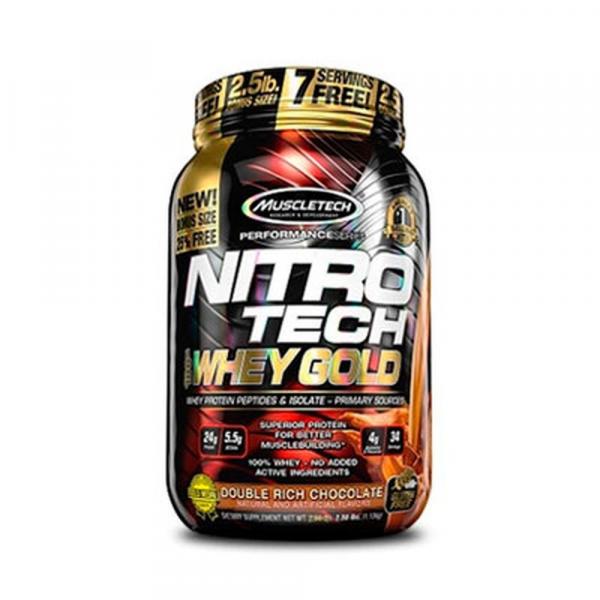 Nitro Tech 100% Whey Gold (1,13kg) - Muscle Tech - Muscletech