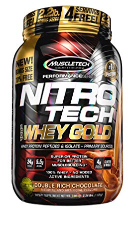 Nitro Tech 100% Whey Gold (1,13Kg), Muscle Tech