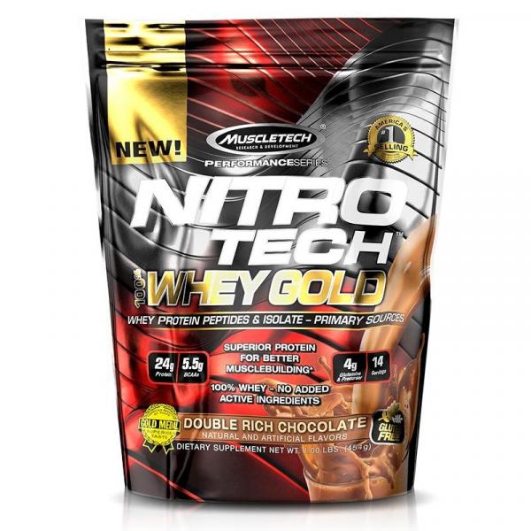 Nitro Tech 100 Whey Gold (454g) Muscletech - Muscle Tech