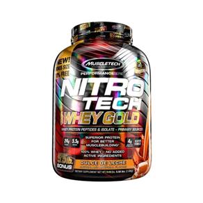 Nitro Tech 100% Whey Gold 2,49Kg - Muscletech - Doce de Leite