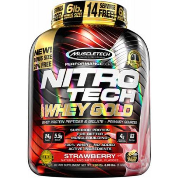 Nitro Tech 100% Whey Gold (2,51kg) - Muscle Tech - Muscletech