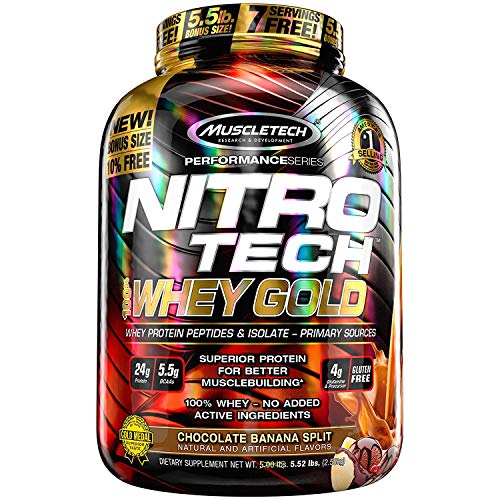 Nitro Tech 100% Whey Gold (2,72Kg), Muscle Tech
