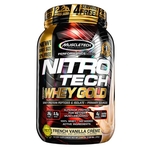 Nitro Tech 100% Whey Gold 907g - Muscletech Double Chocolate