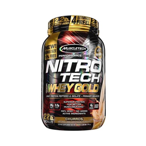 Nitro Tech 100% Whey Gold 999G - Churros