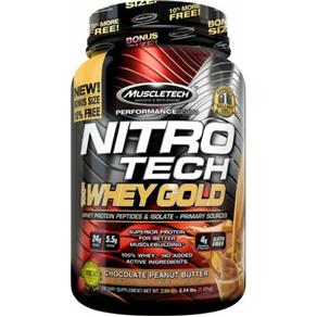 Nitro Tech 100% Whey Gold (999g) - MuscleTech