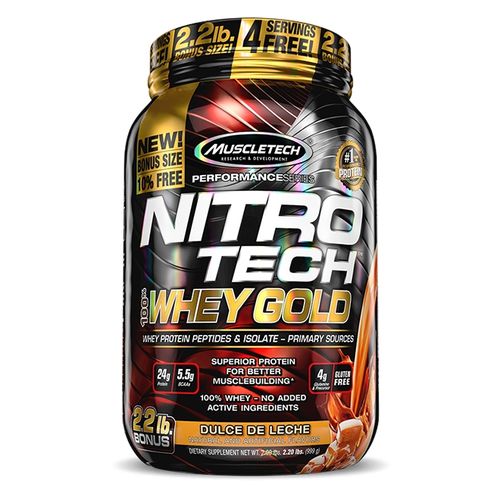 Nitro Tech 100% Whey Gold 999g - Muscletech