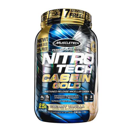 Nitro Tech Casein Gold (1,13kg) - Muscletech