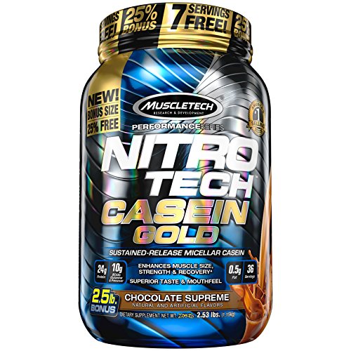 Nitro Tech Casein Gold 1,1kg - MuscleTech
