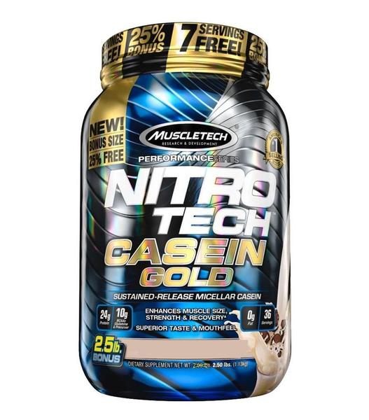 Nitro Tech Casein Gold (1133g) - MuscleTech