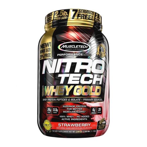 Nitro Tech Whey Gold (1.13kg) - MuscleTech