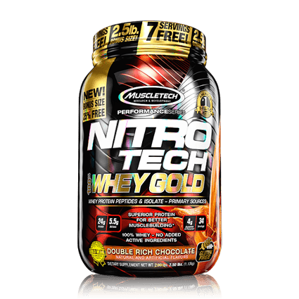 Nitro Tech Whey Gold - Muscletech (999g, CHOCOLATE)