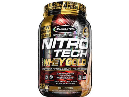 Nitro Tech Whey Gold Muscletech 999G Churros