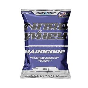 Nitro Whey Hardcore - 500G Refil Morango - Body Nutry