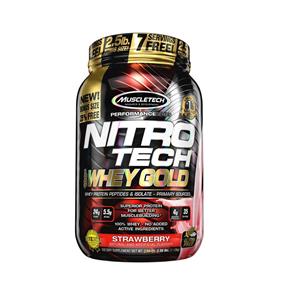 NitroTech Gold Whey MuscleTech - 1kg