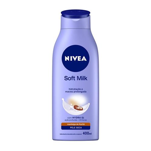 Nivea Body Hidr.400ml Soft Milk