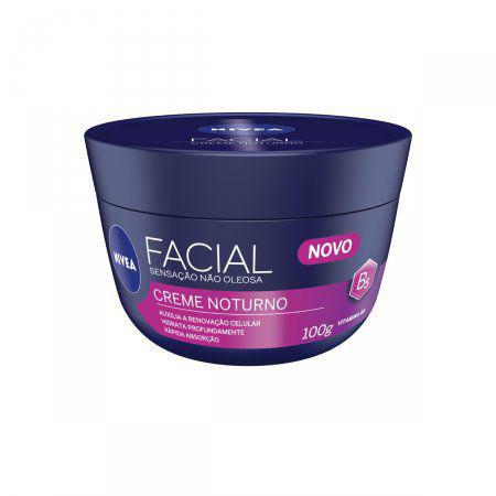 NIVEA Creme Noturno - Hidratante Facial 100g - Nívea