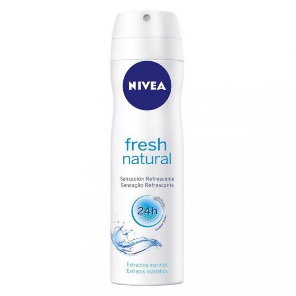Nivea Desodorante Aerosol Feminino Fresh Natural 150ml**